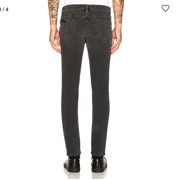Frame L’Homme Fade to Gray Skinny Jeans 34/34